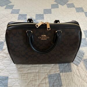 Coach Rowan Signature Satchel, Large